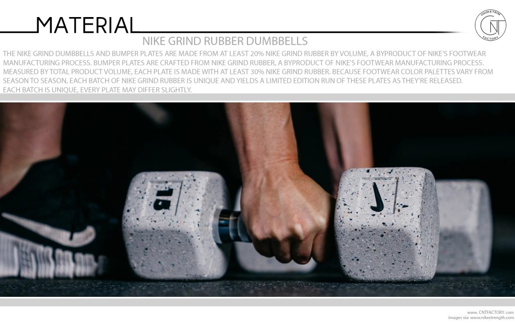 Nike Grind Rubber Dumbbells