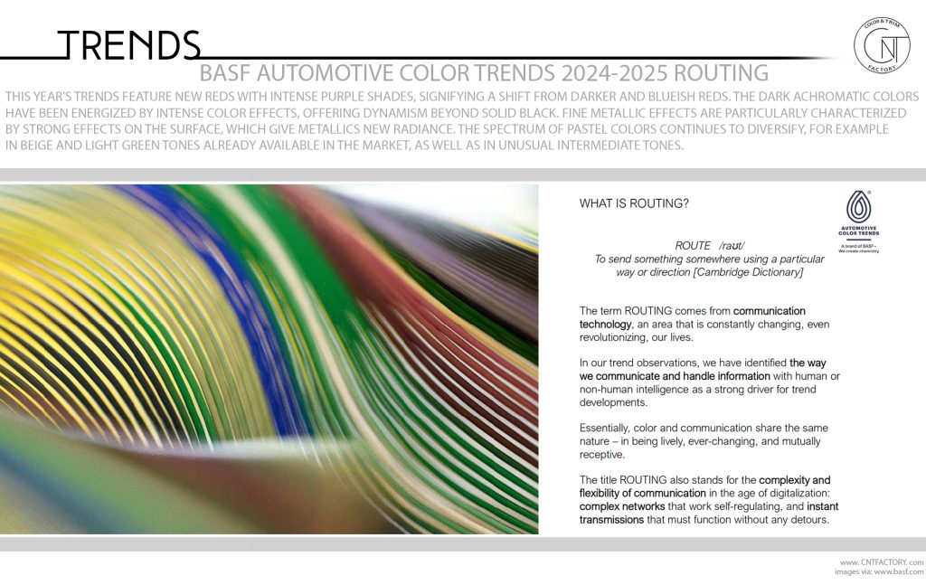 BASF Automotive Color Trends 2024 2025 ROUTING