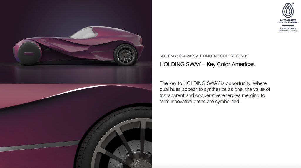 BASF Automotive Color Trends 2024 2025 ROUTING